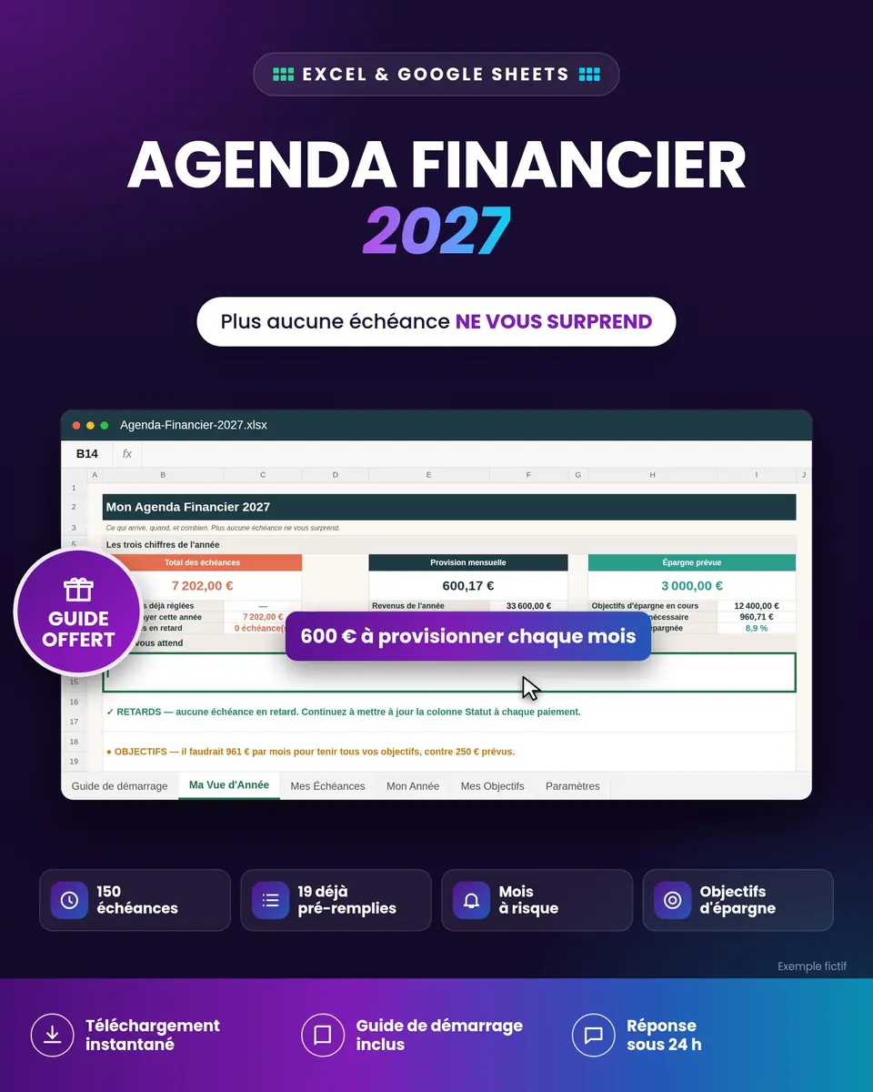 Agenda Financier 2027 : aperçu