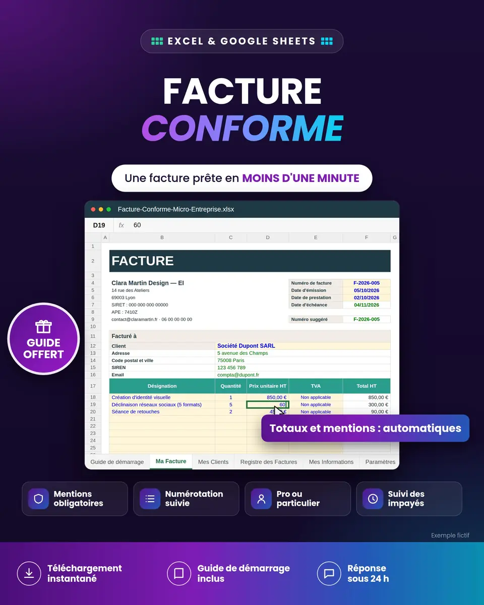 Facture Conforme : aperçu