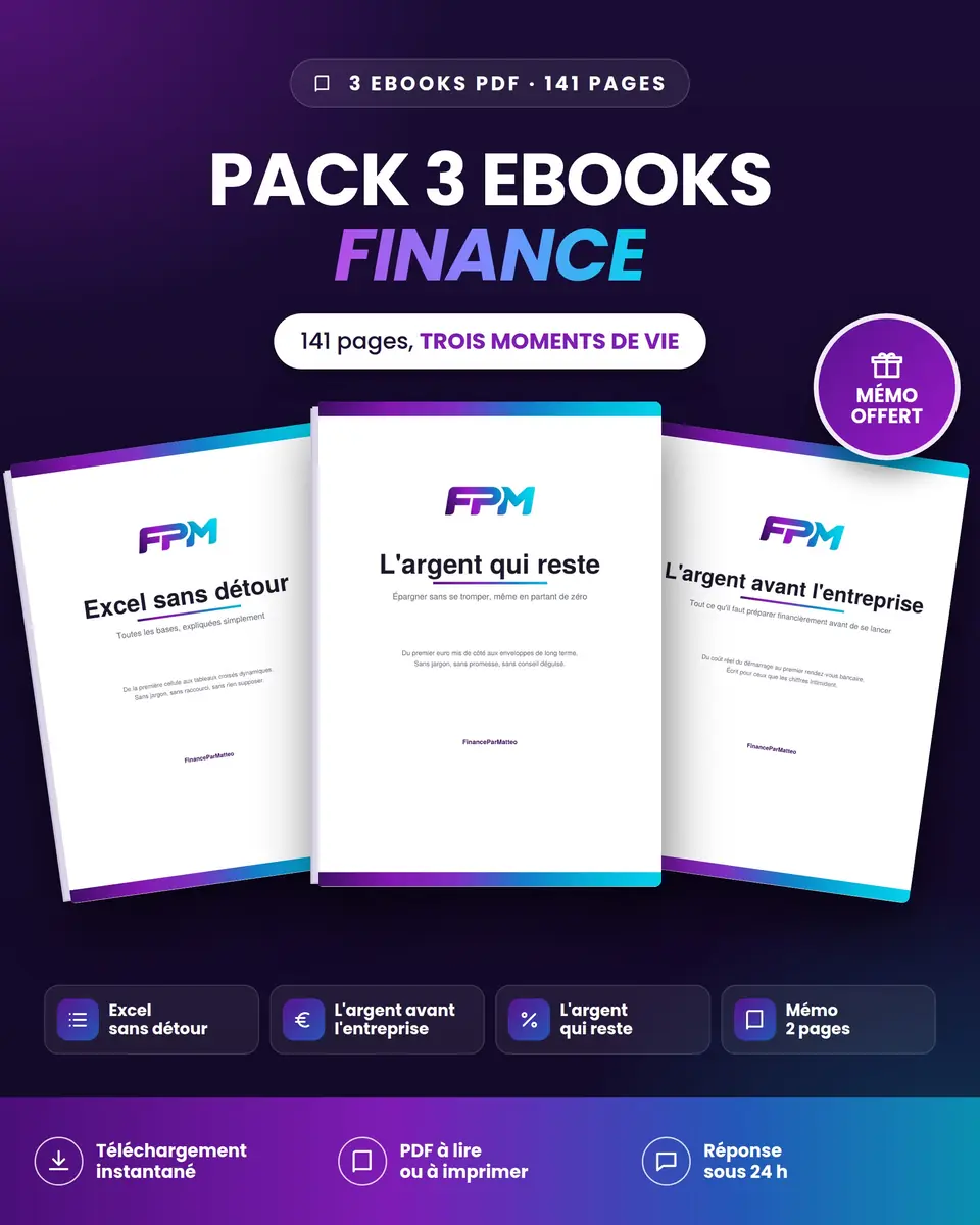 Pack 3 Ebooks Finance : aperçu