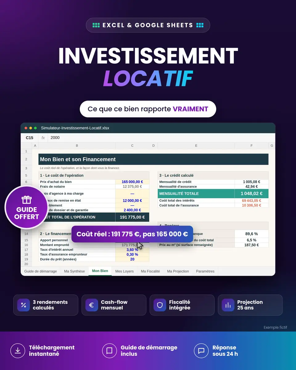 Simulateur d'Investissement Locatif : aperçu
